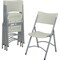 Global Industrial Blow Molded Resin Folding Chair, Gray B449364 - alternate 4